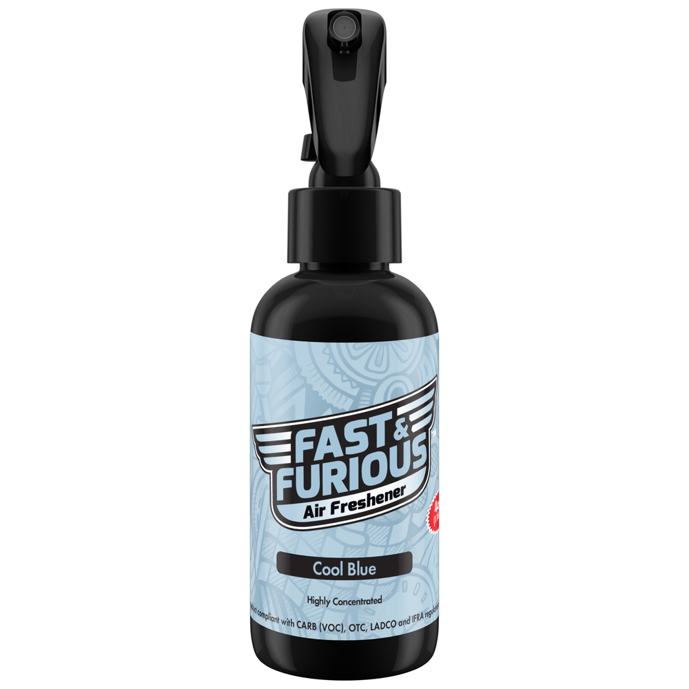 Fast and Furious Air Freshener - Cool Blue Scent Size: 4oz