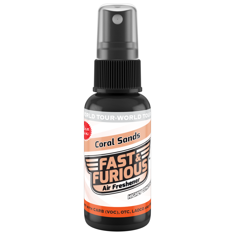 Fast and Furious Air Freshener - Coral Sands Scent Size: 1.5oz