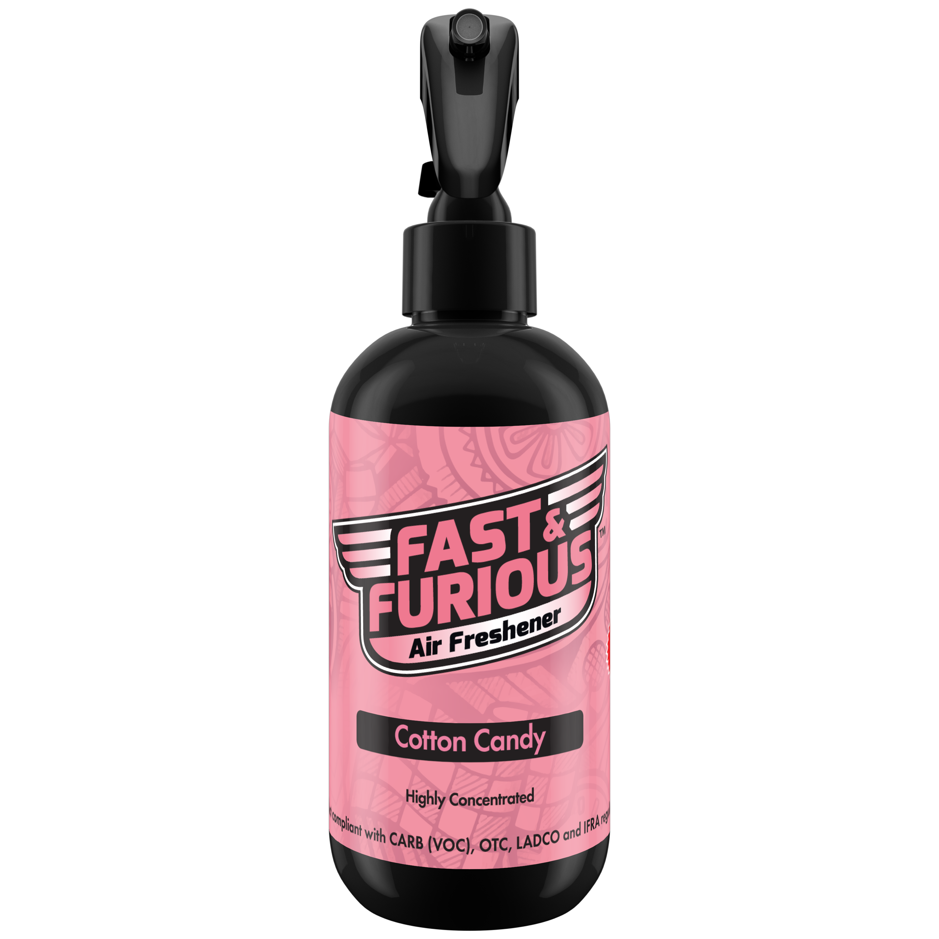 Fast and Furious Air Freshener - Cotton Candy Scent Size: 8oz