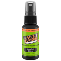 Fast and Furious Plant-Based Air Freshener - Grapefruit & Lime Scent Size: 1.5oz
