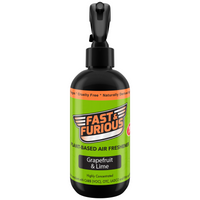 Fast and Furious Plant-Based Air Freshener - Grapefruit & Lime Scent Size: 8oz
