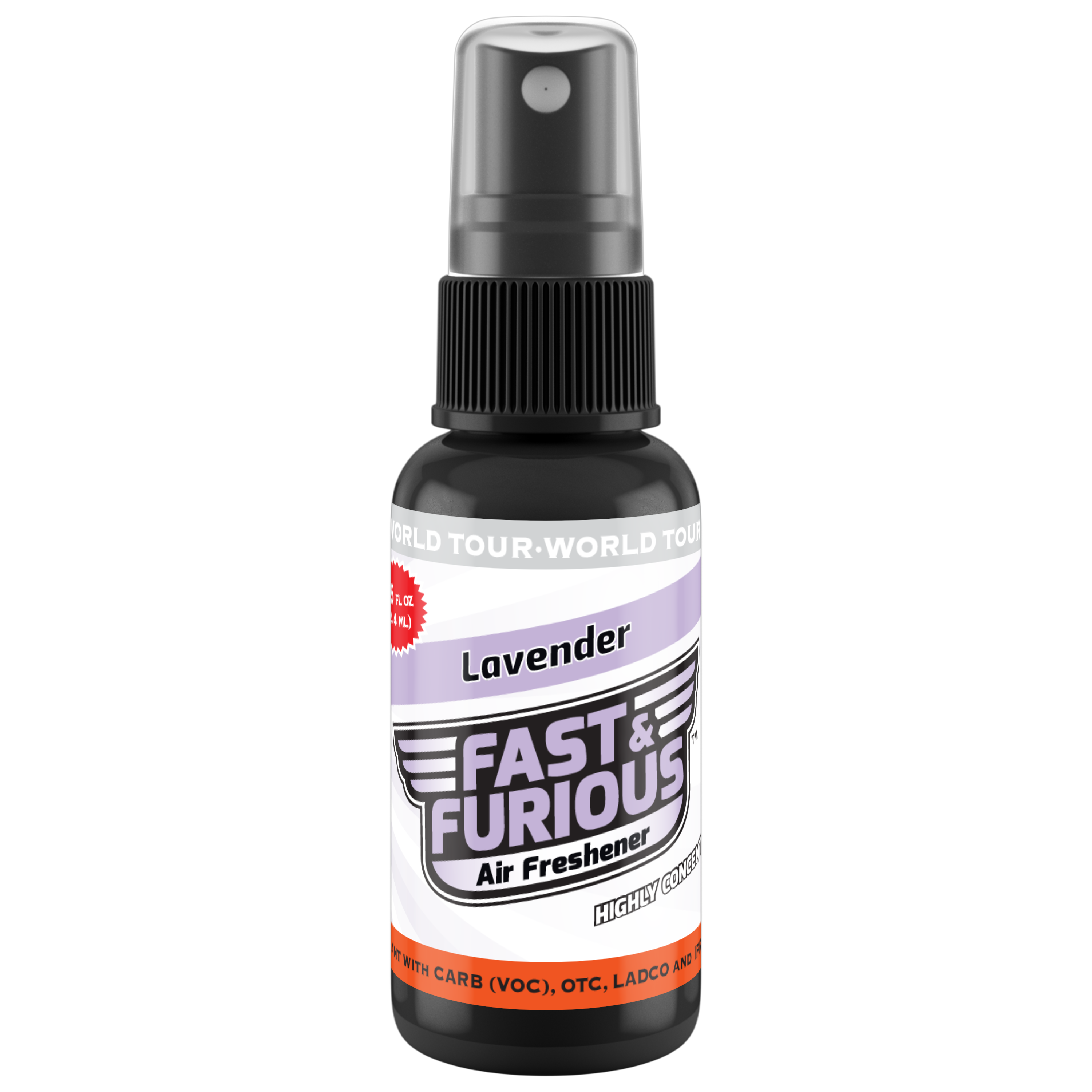Fast and Furious Air Freshener - Lavender Scent Size: 1.5oz