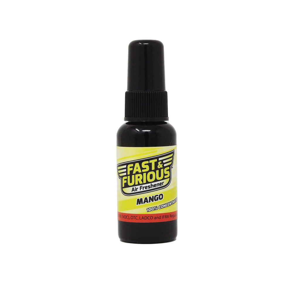 Fast and Furious Air Freshener - Mango Yellow Scent Size: 1.5oz