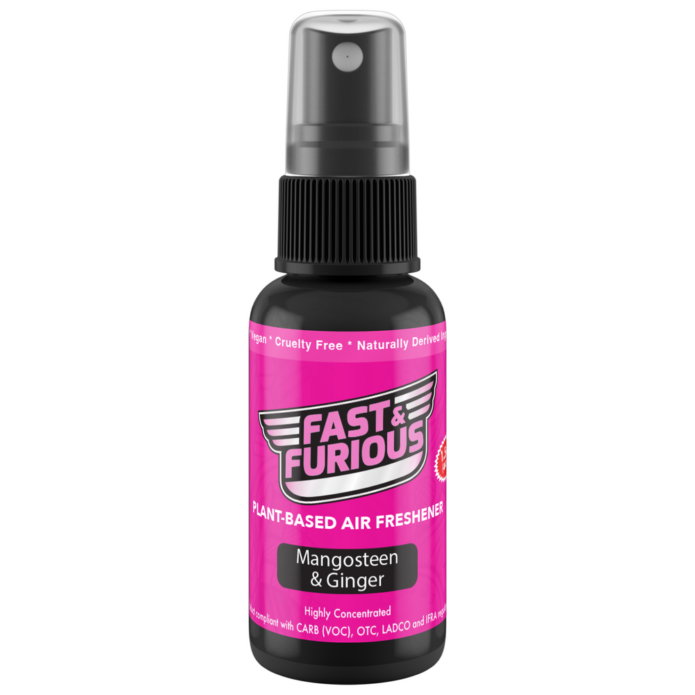 Fast and Furious Plant-Based Air Freshener - Mangosteen & Ginger Scent Size: 1.5oz