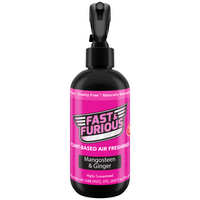 Fast and Furious Plant-Based Air Freshener - Mangosteen & Ginger Scent Size: 8oz