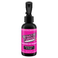 Fast and Furious Plant-Based Air Freshener - Mangosteen & Ginger Scent Size: 4oz