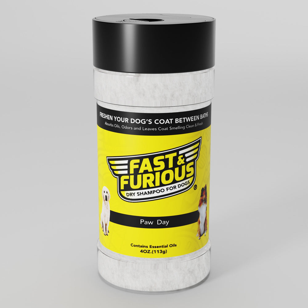 Fast & Furious Dry Shampoo for Dogs - Paw Day Scent