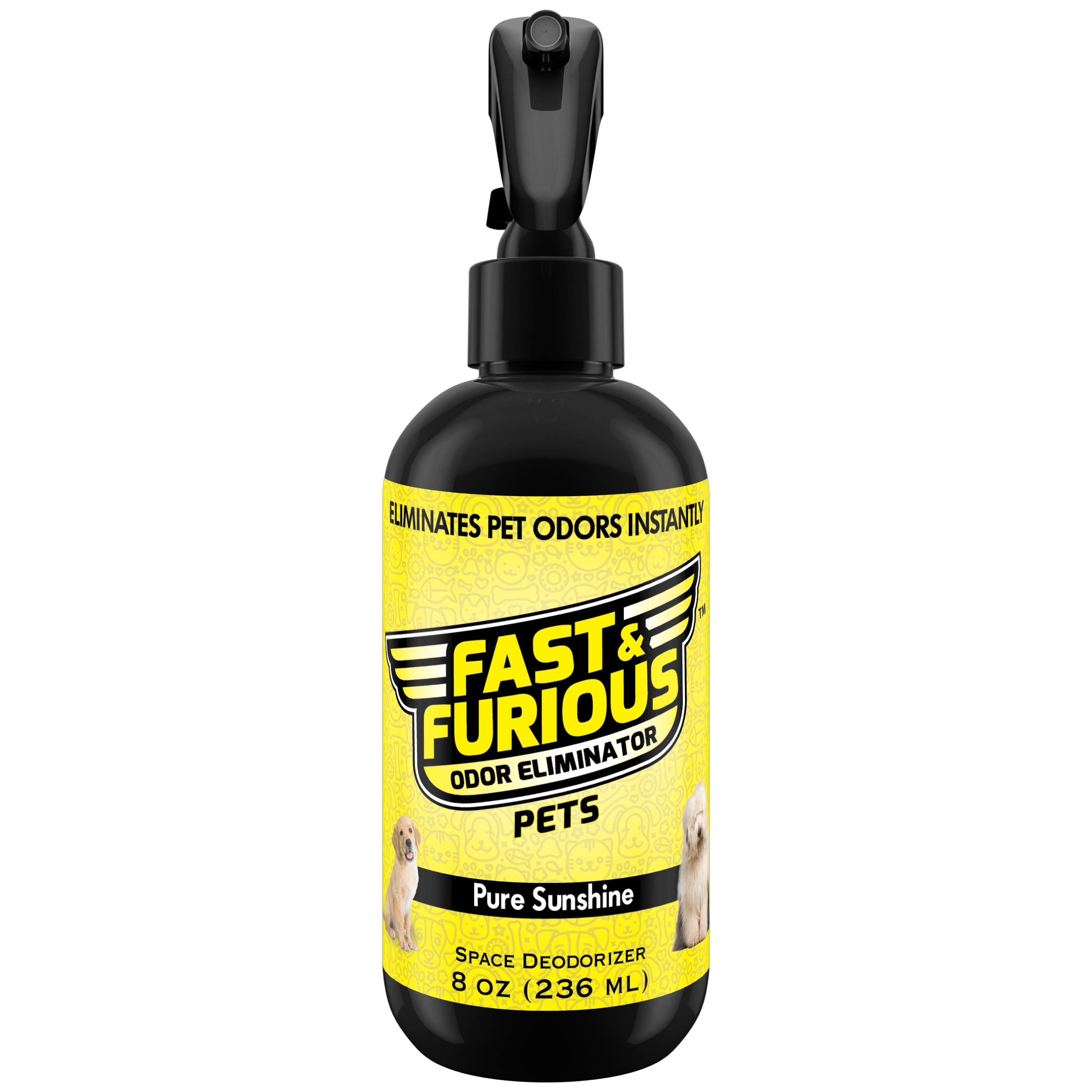 Fast and Furious Pets Odor Eliminator - Pure Sunshine Scent Size: 8oz