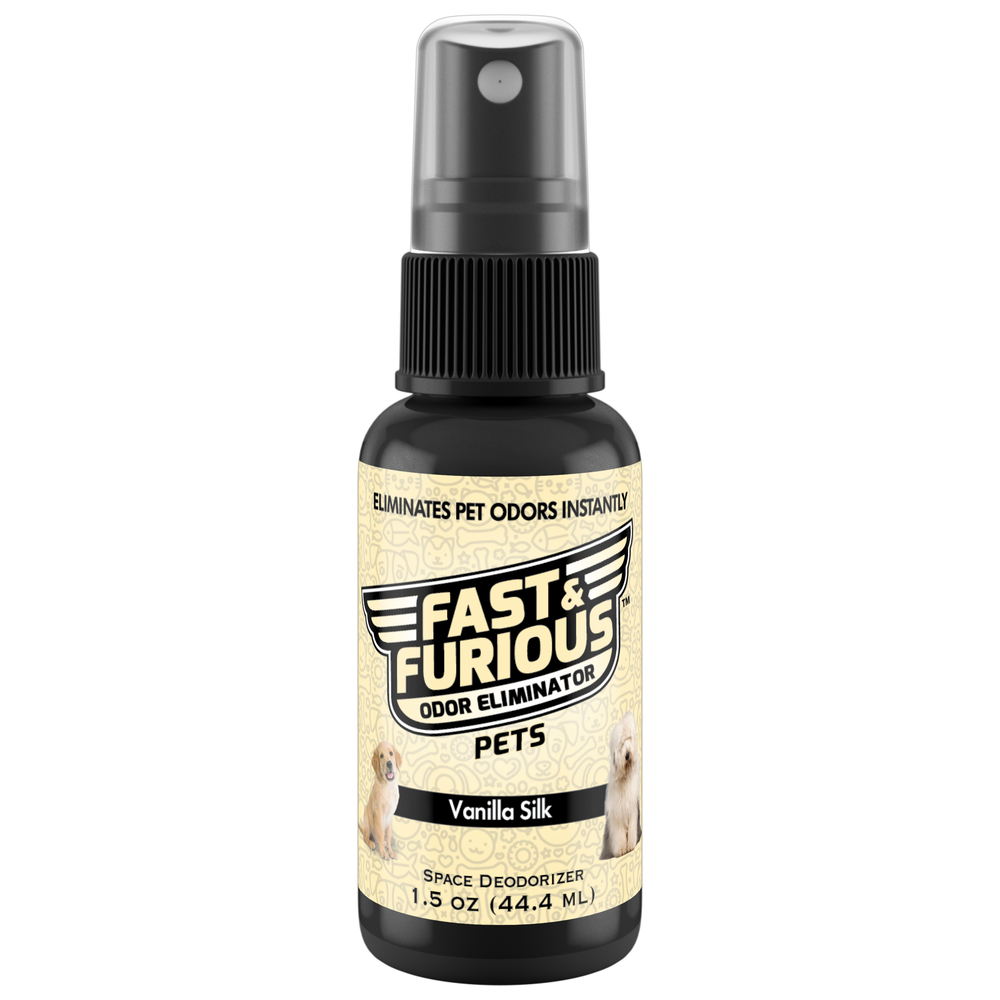 Fast and Furious Pets Odor Eliminator - Vanilla Silk Scent Size: 1.5oz