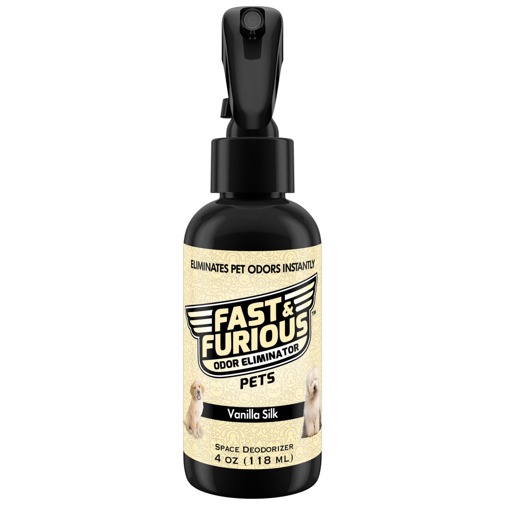 Fast and Furious Pets Odor Eliminator - Vanilla Silk Scent Size: 4oz