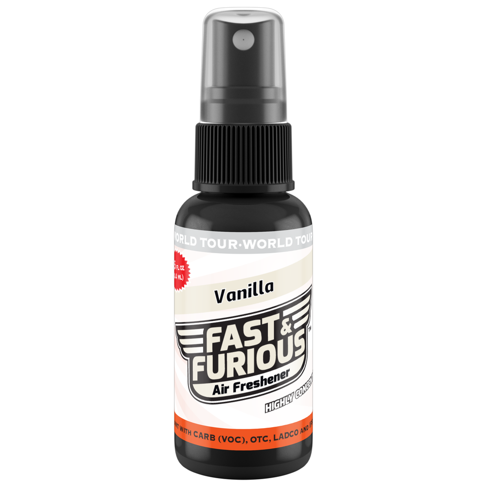 Fast and Furious Air Freshener - Vanilla Scent Size: 1.5oz