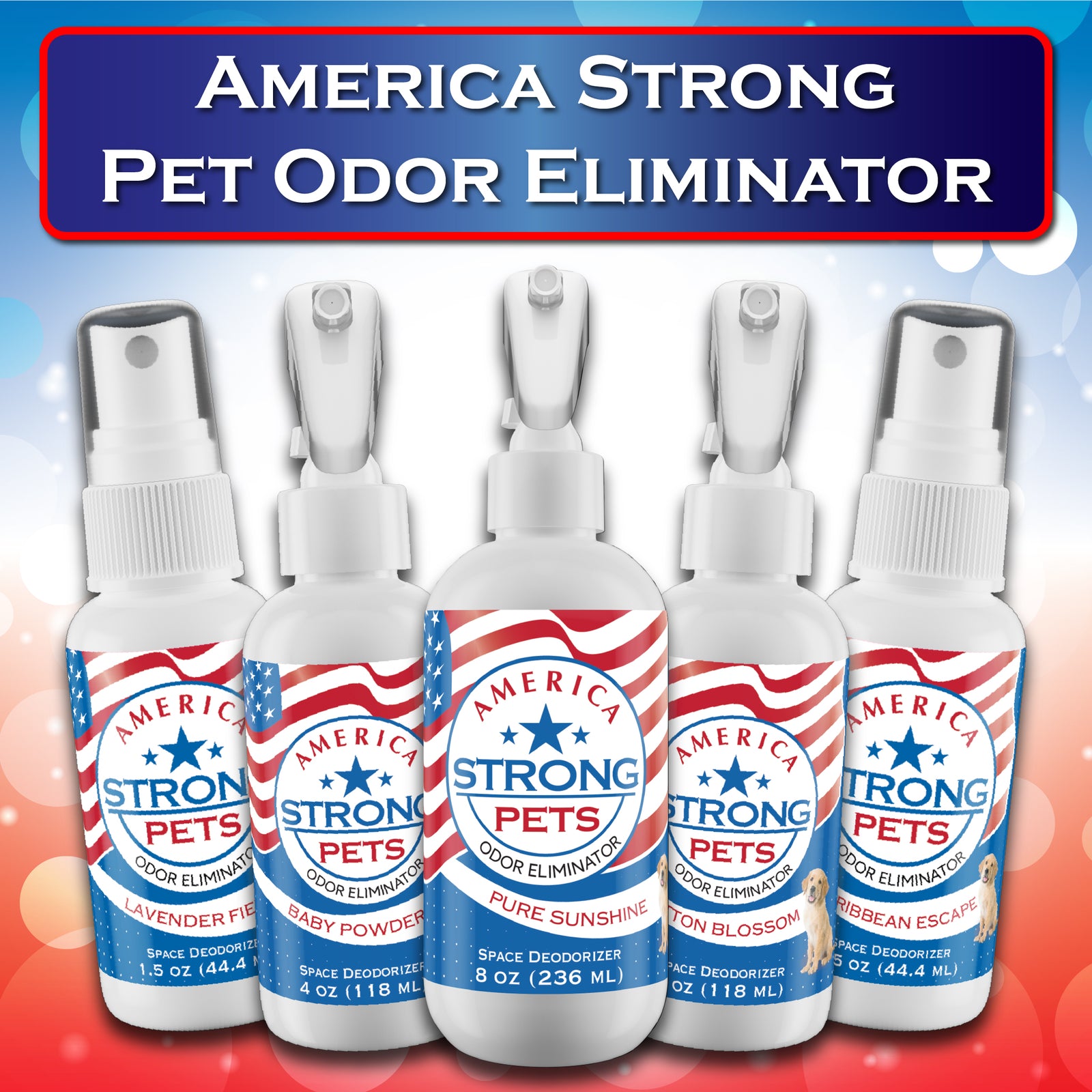 America Strong Pet Odor Eliminators