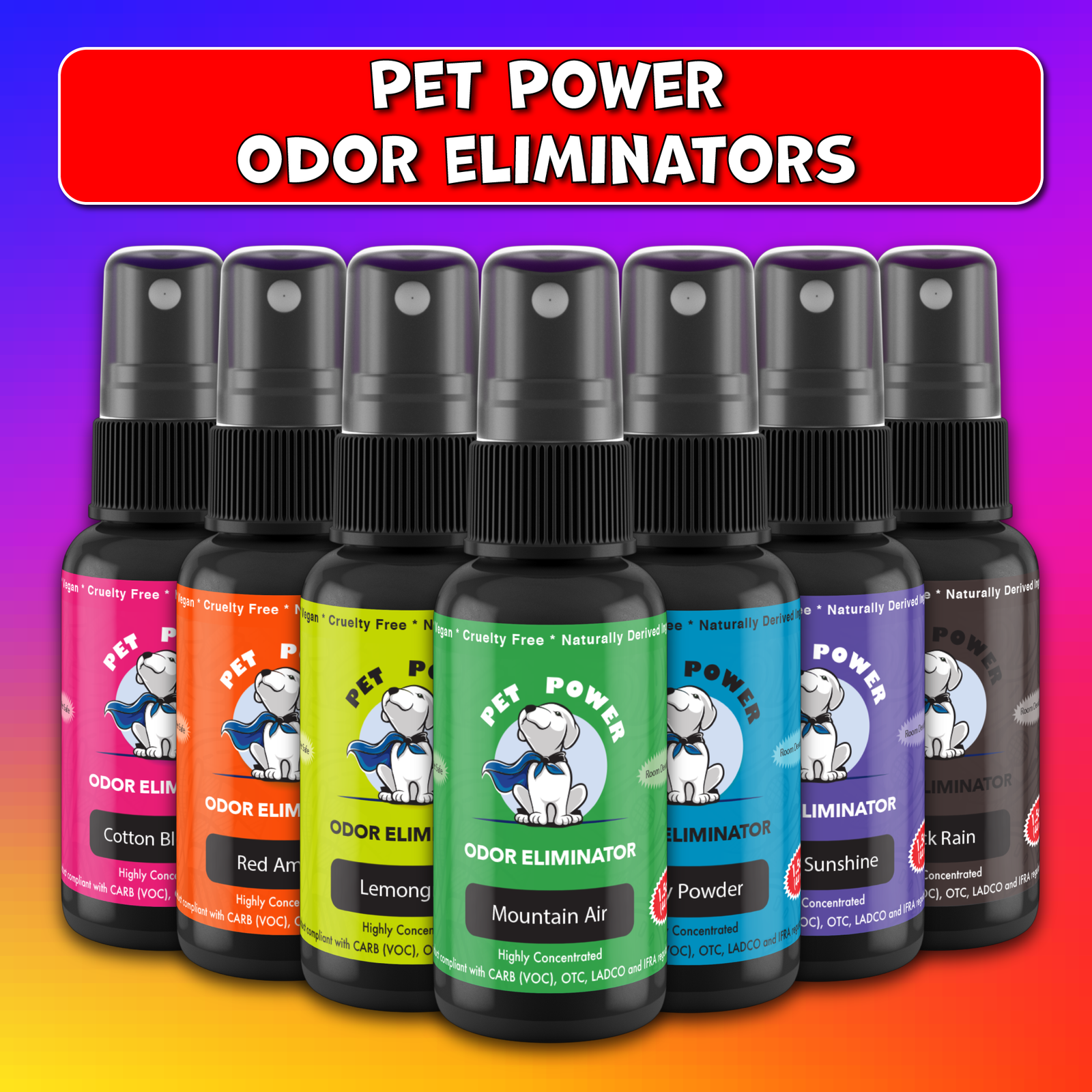Pet Power Odor Eliminators