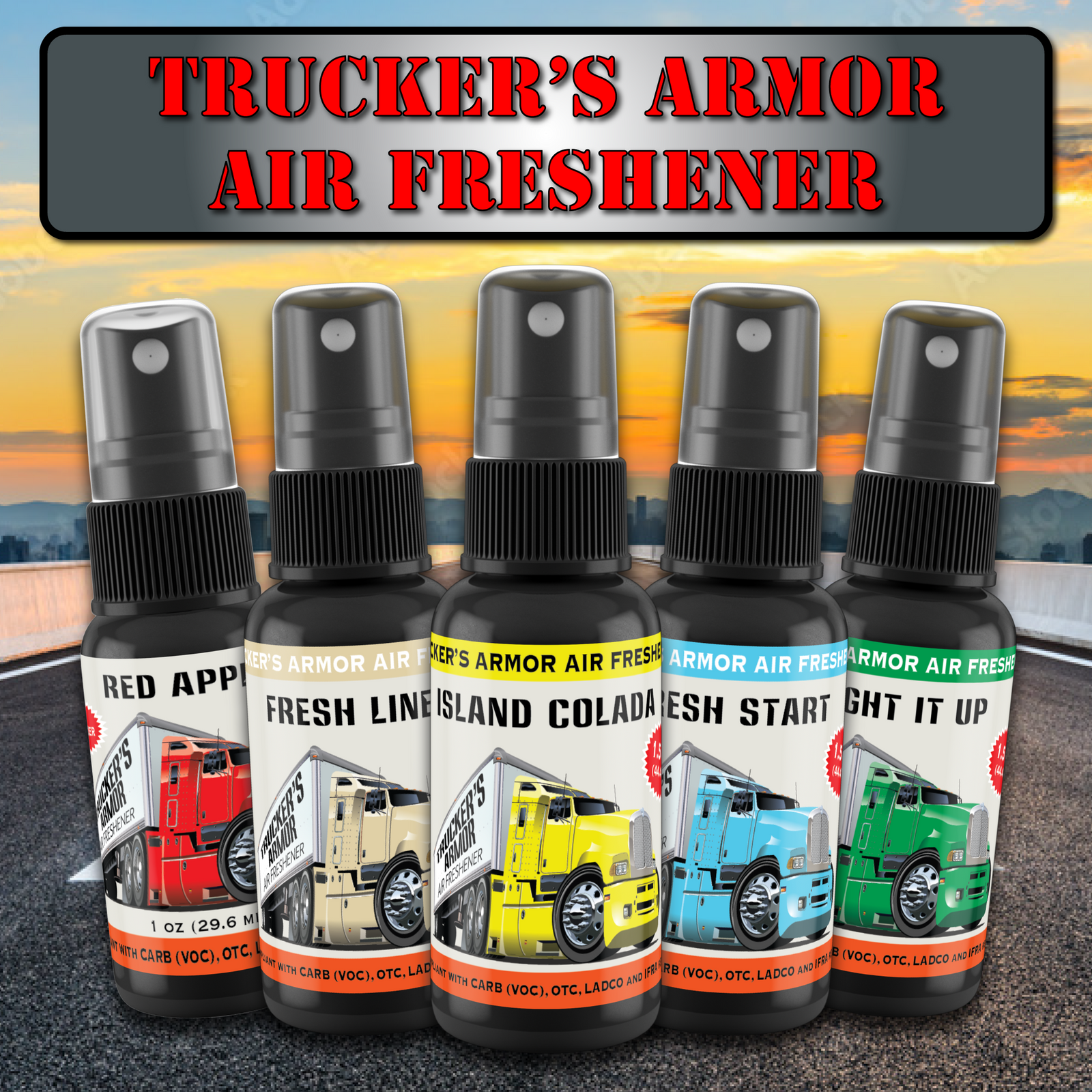 Trucker's Armor Air Fresheners