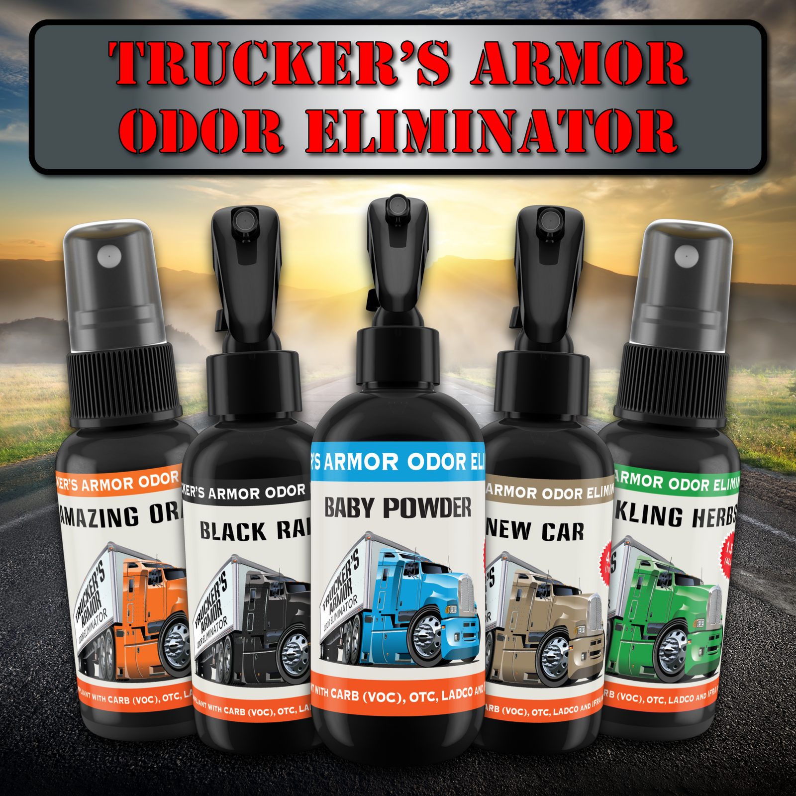 Trucker's Armor Odor Eliminators