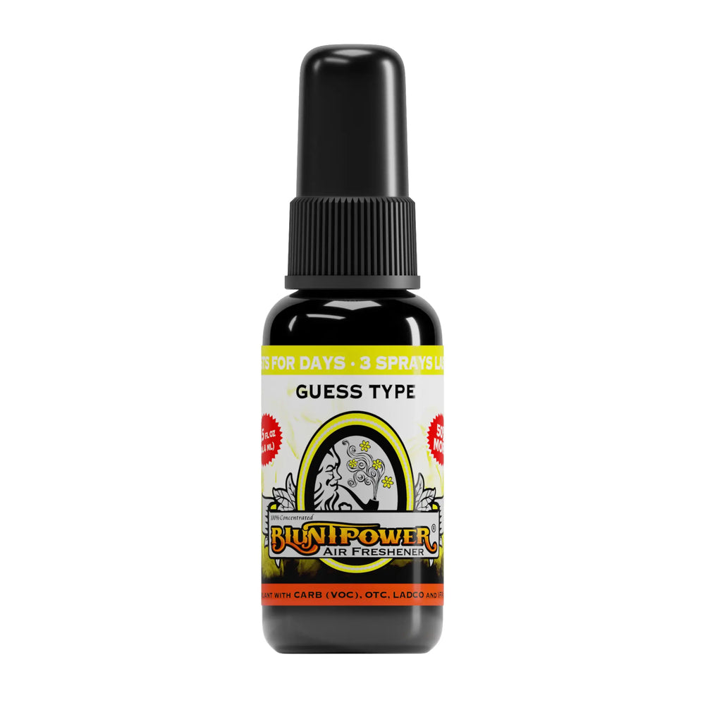 BluntPower Air Freshener - Guess Type Size: 1.5floz