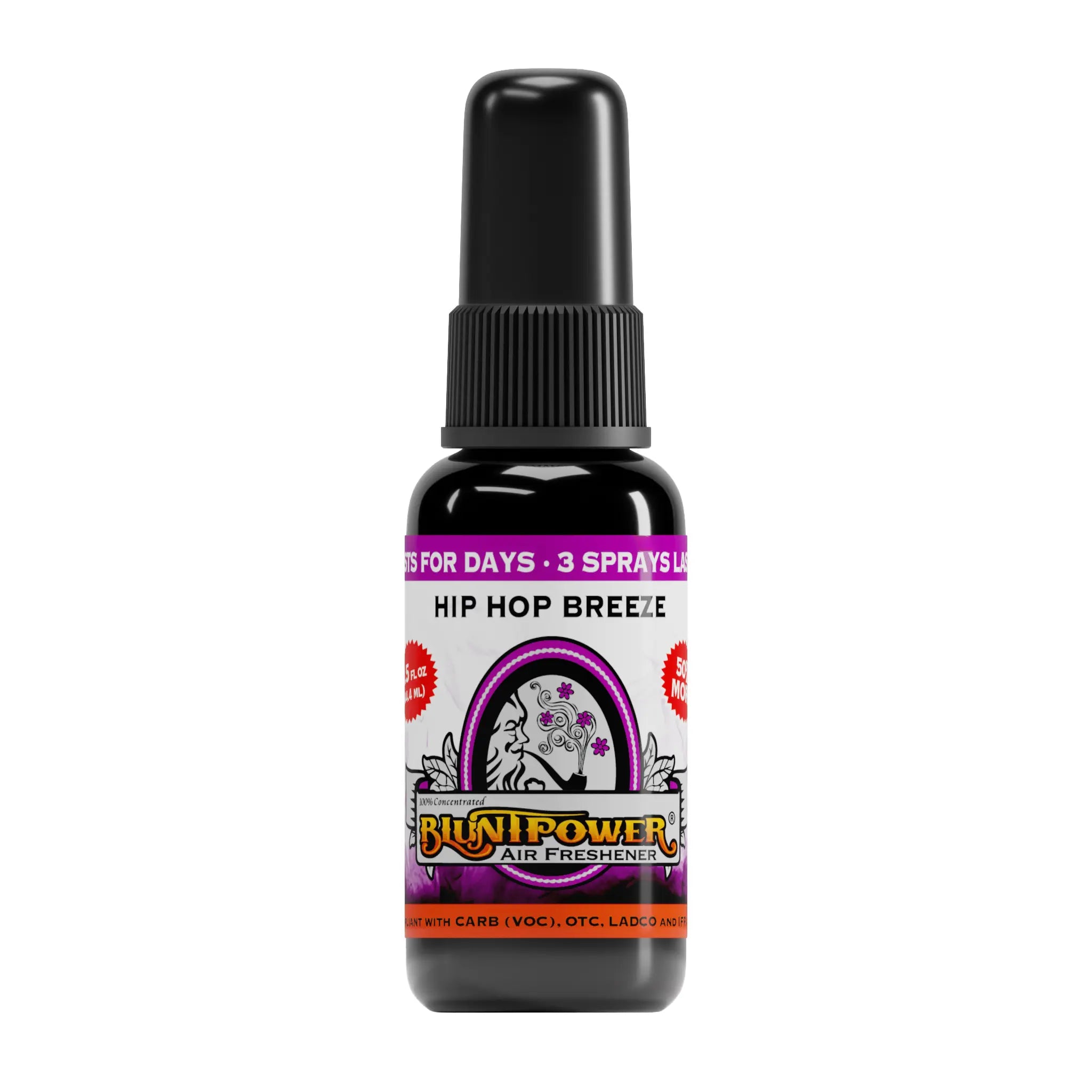 BluntPower Air Freshener - Hip Hop Breeze Scent Size: 1.5floz