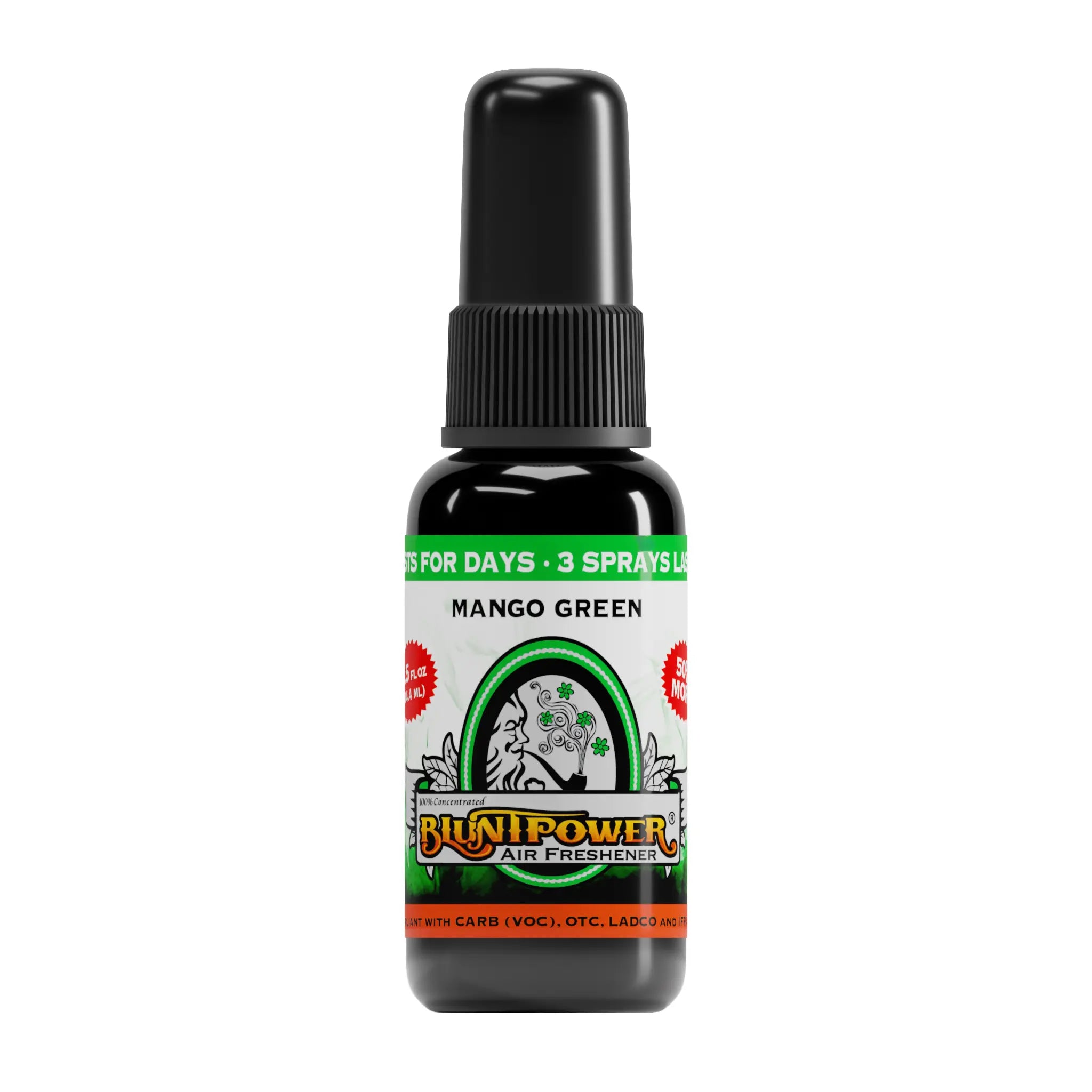 BluntPower Air Freshener - Mango Green Scent Size: 1.5floz