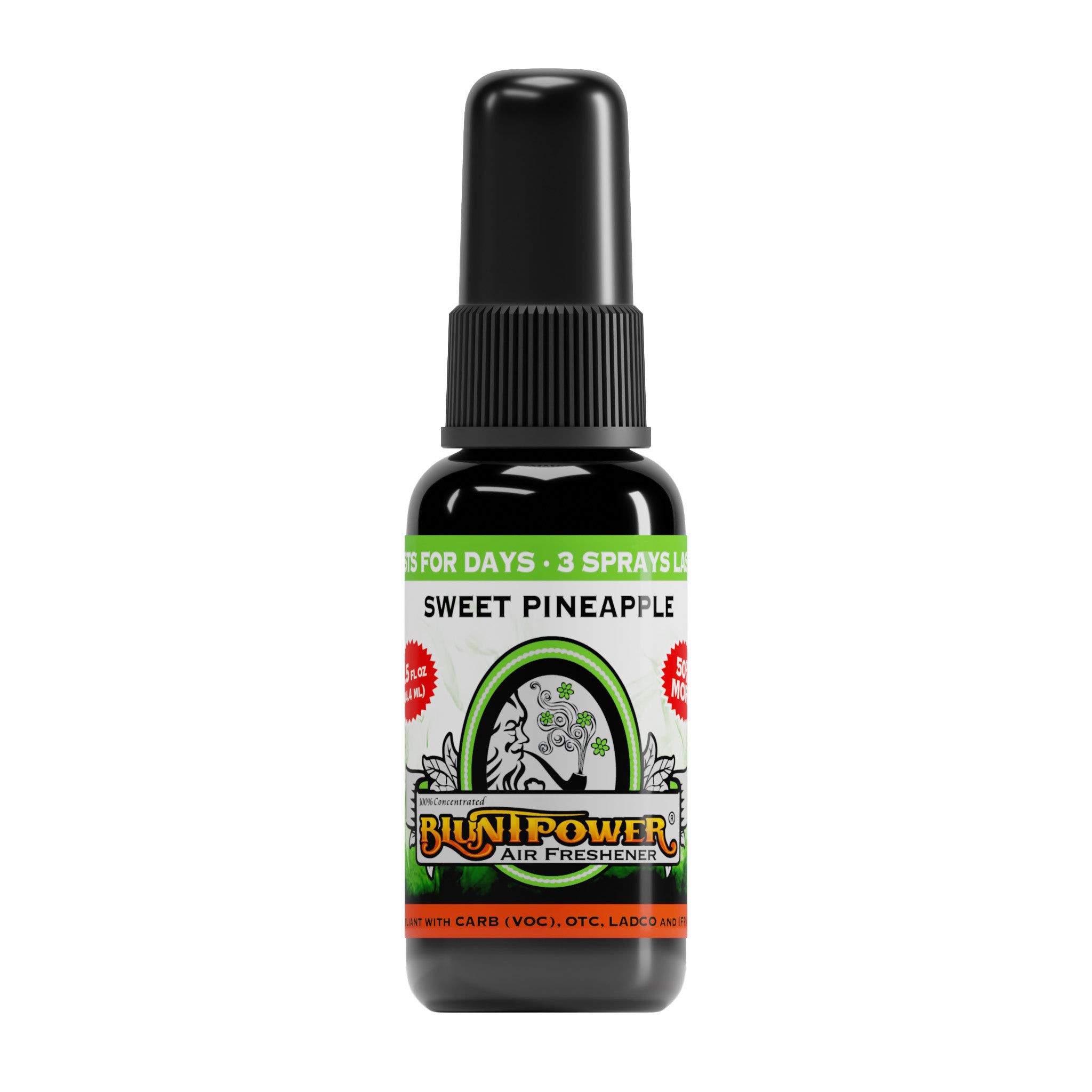 BluntPower Air Freshener - Sweet Pineapple Scent Size: 1.5floz