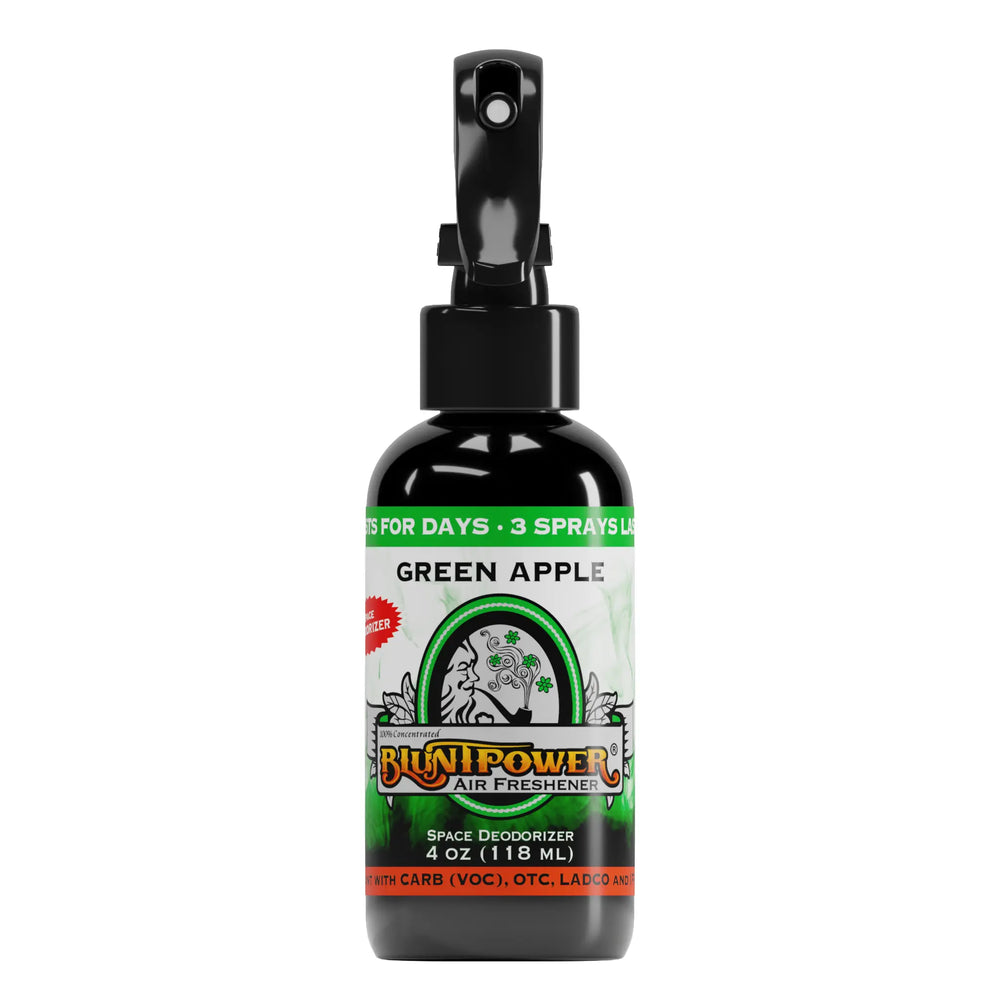 BluntPower Air Freshener - Green Apple Scent Size: 4floz