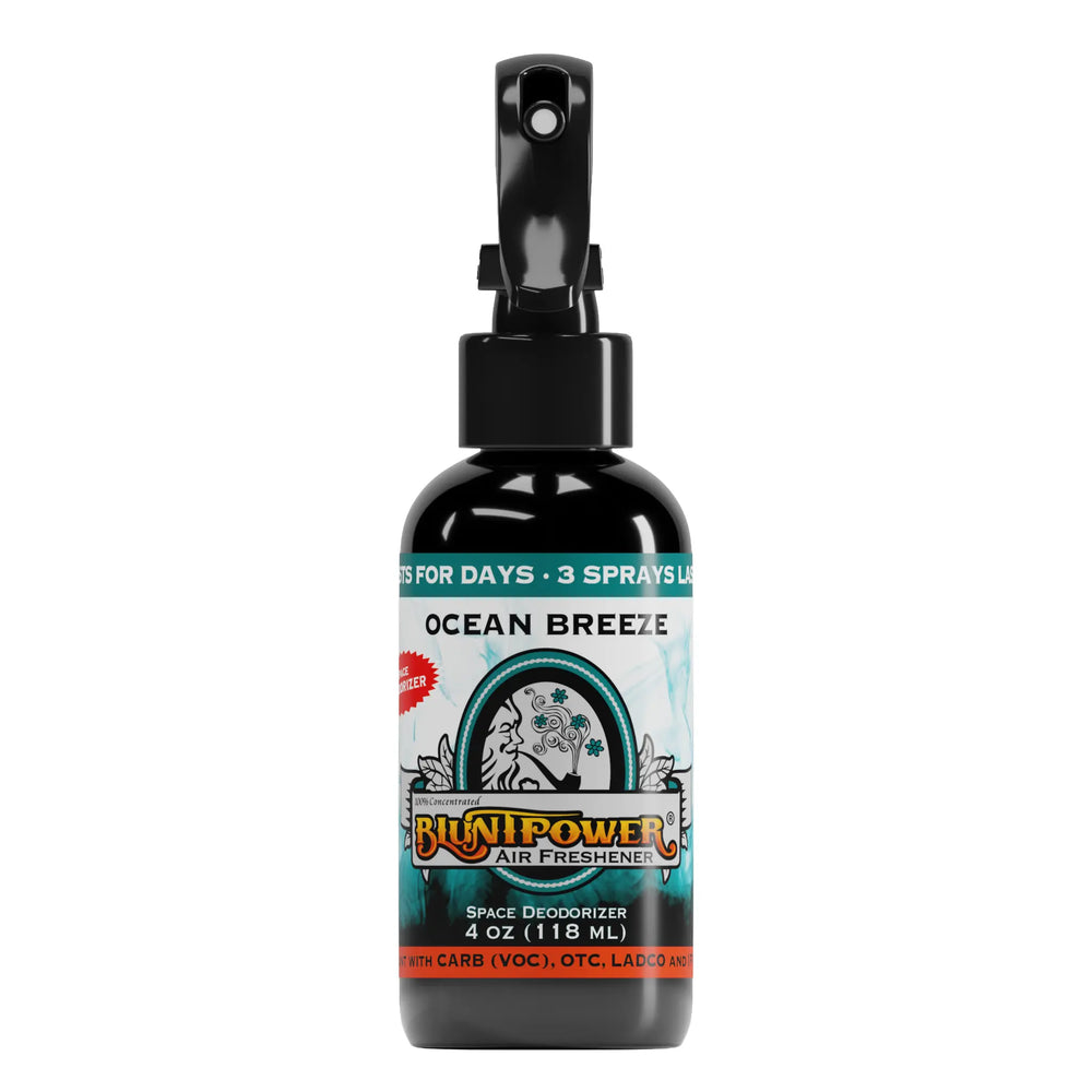 BluntPower Air Freshener - Ocean Breeze Scent Size: 4floz