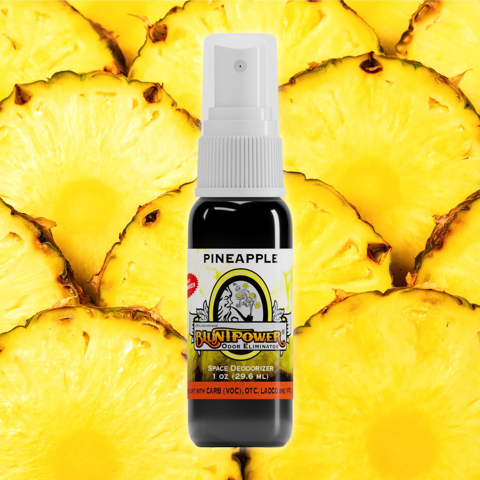 BluntPower Odor Eliminator - Pineapple Scent Size: 1 fl oz Creative