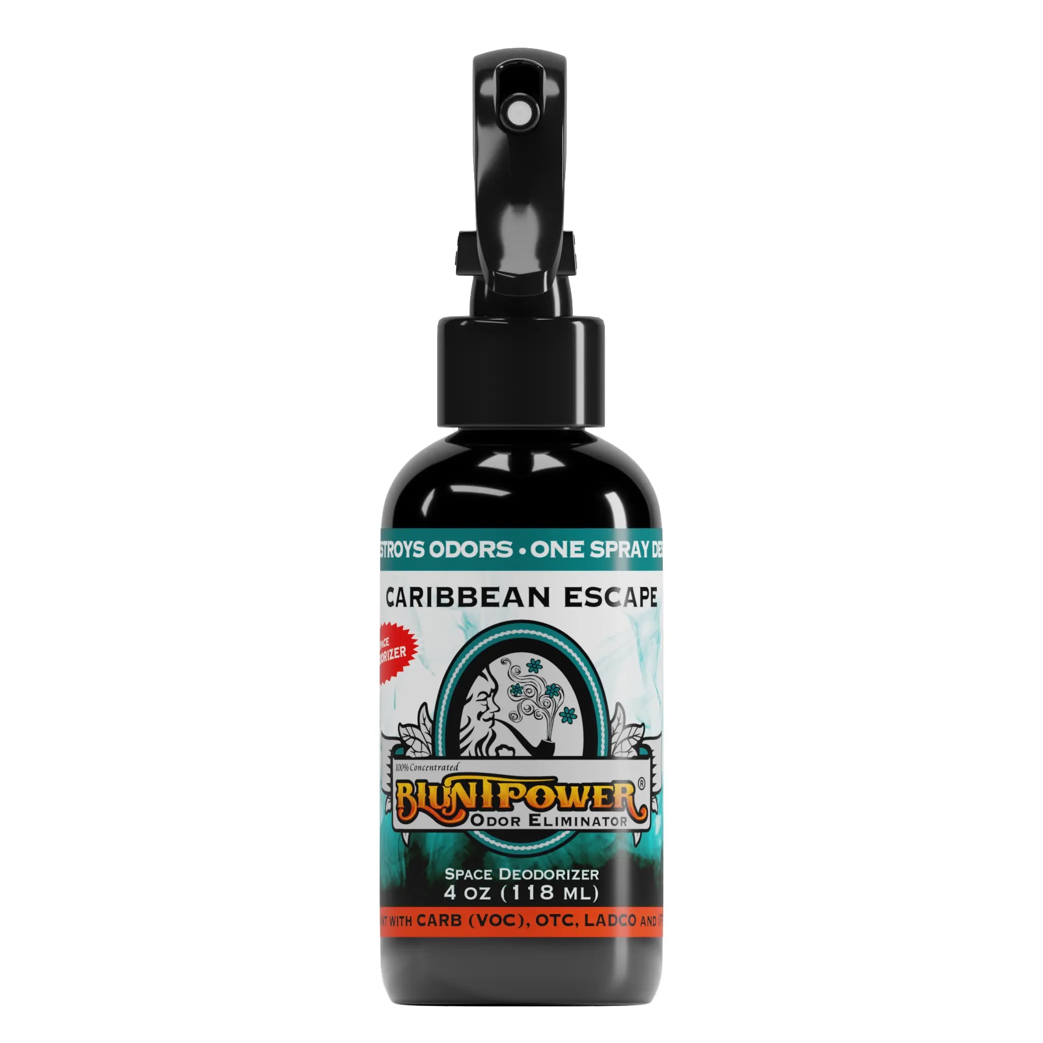 BluntPower Odor Eliminator - Caribbean Escape Scent Size: 4 fl oz