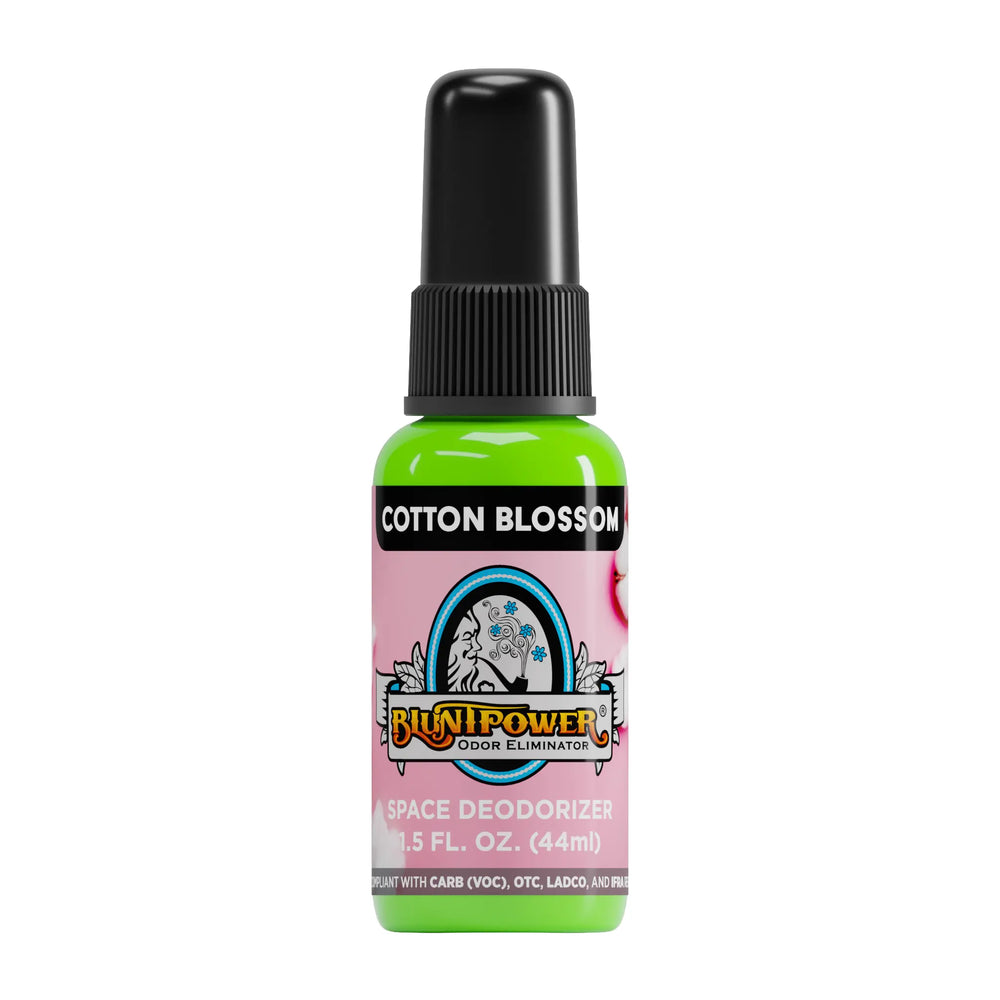 Bluntpower HYDRO Odor Eliminator, 1.5 fl. oz. (44ml), Cotton Blossom Scent