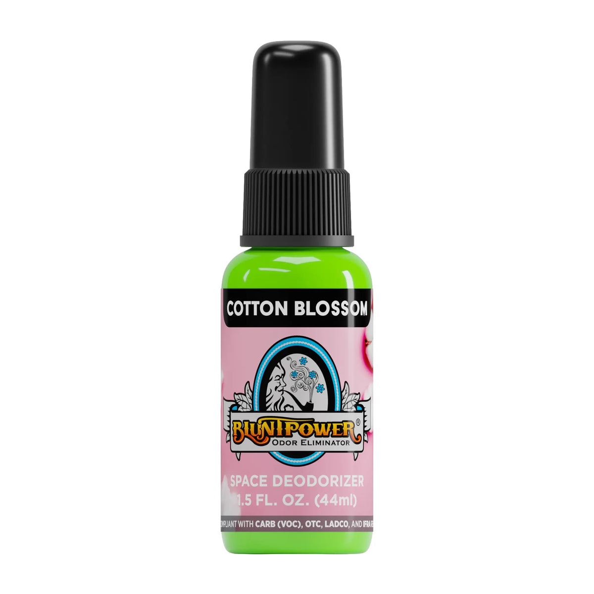 Bluntpower HYDRO Odor Eliminator, 1.5 fl. oz. (44ml), Cotton Blossom Scent
