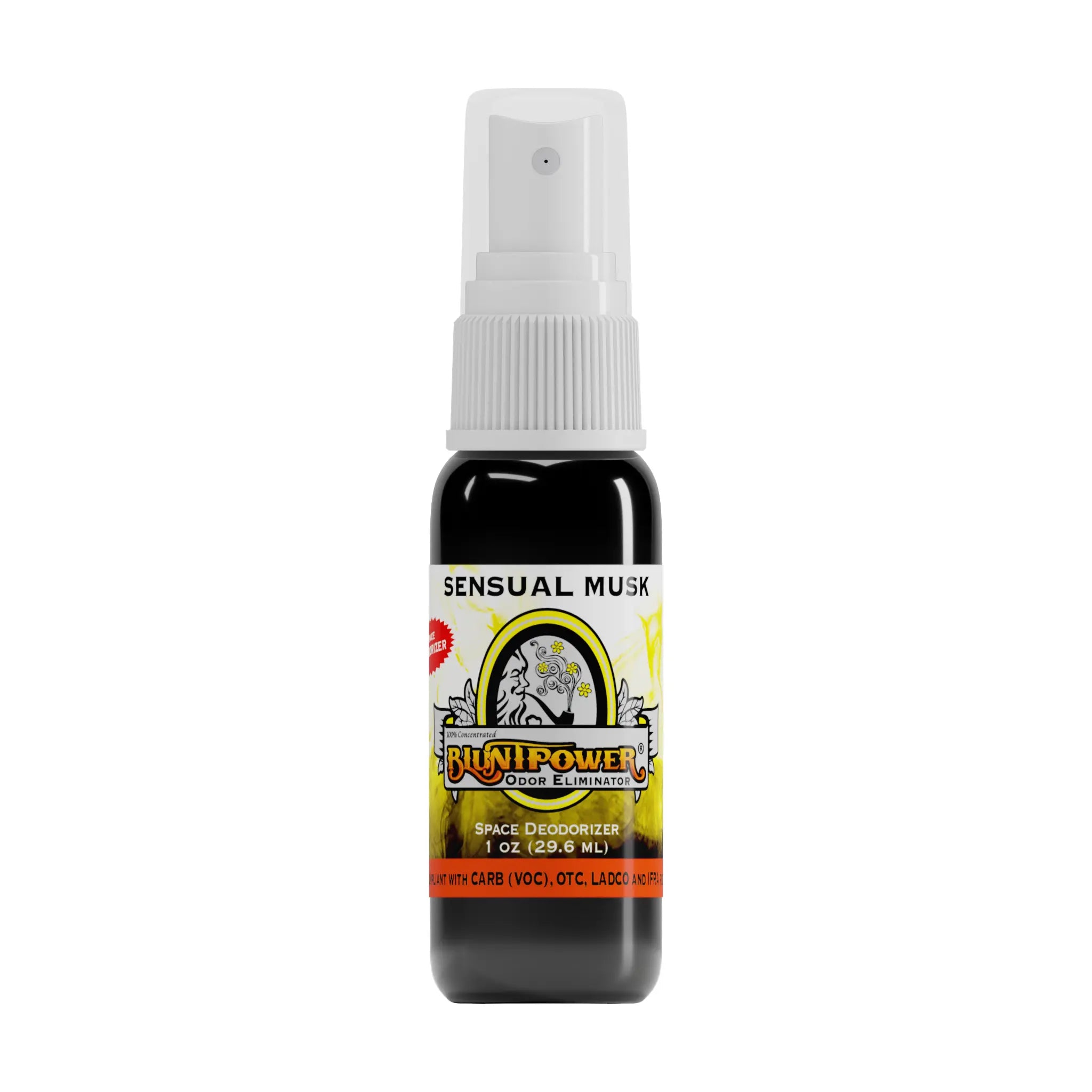 BluntPower Odor Eliminator - Sensual Musk Scent Size: 1 fl oz