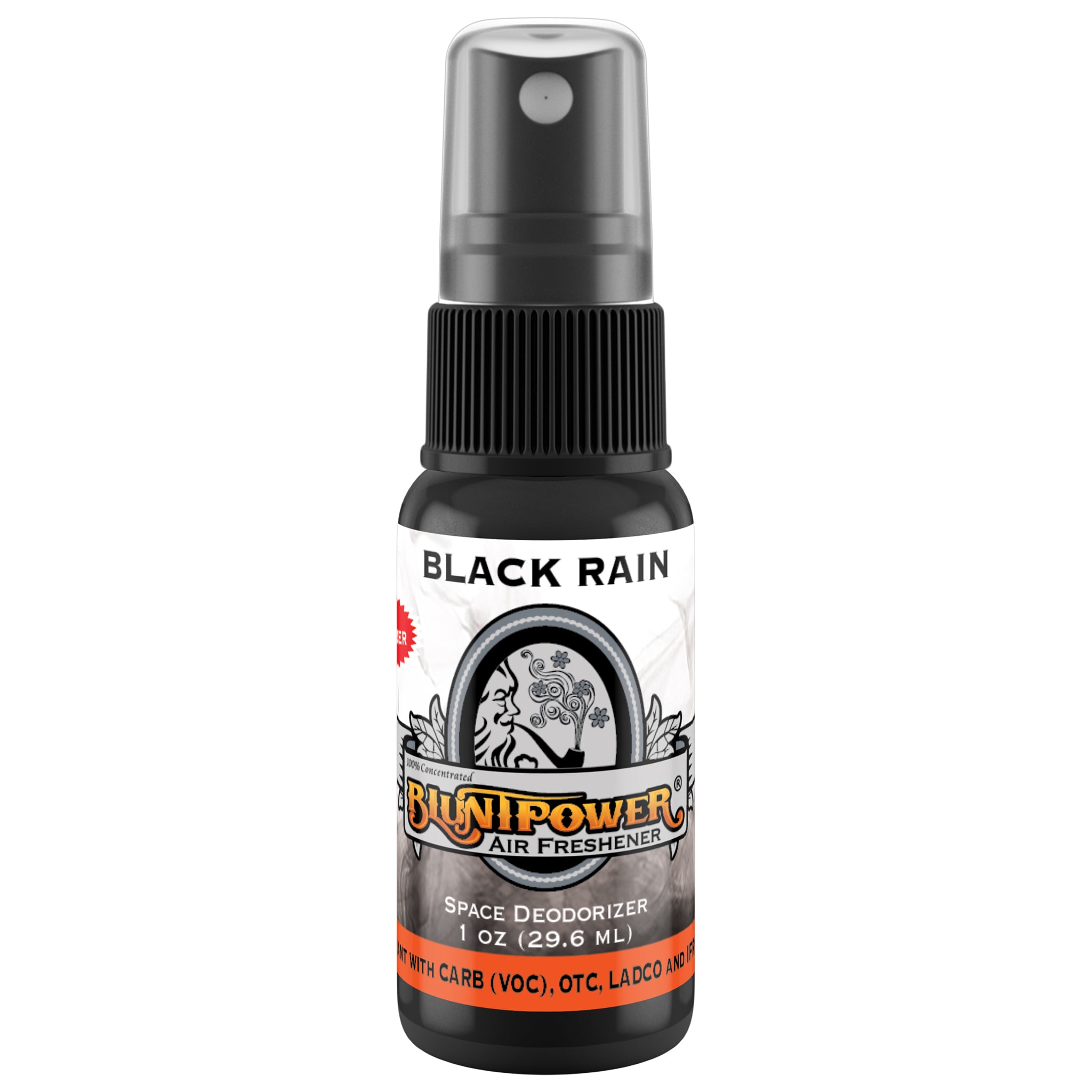 NEW BluntPower Mini Air Fresheners (1 FL OZ) Fragrance: Black Rain