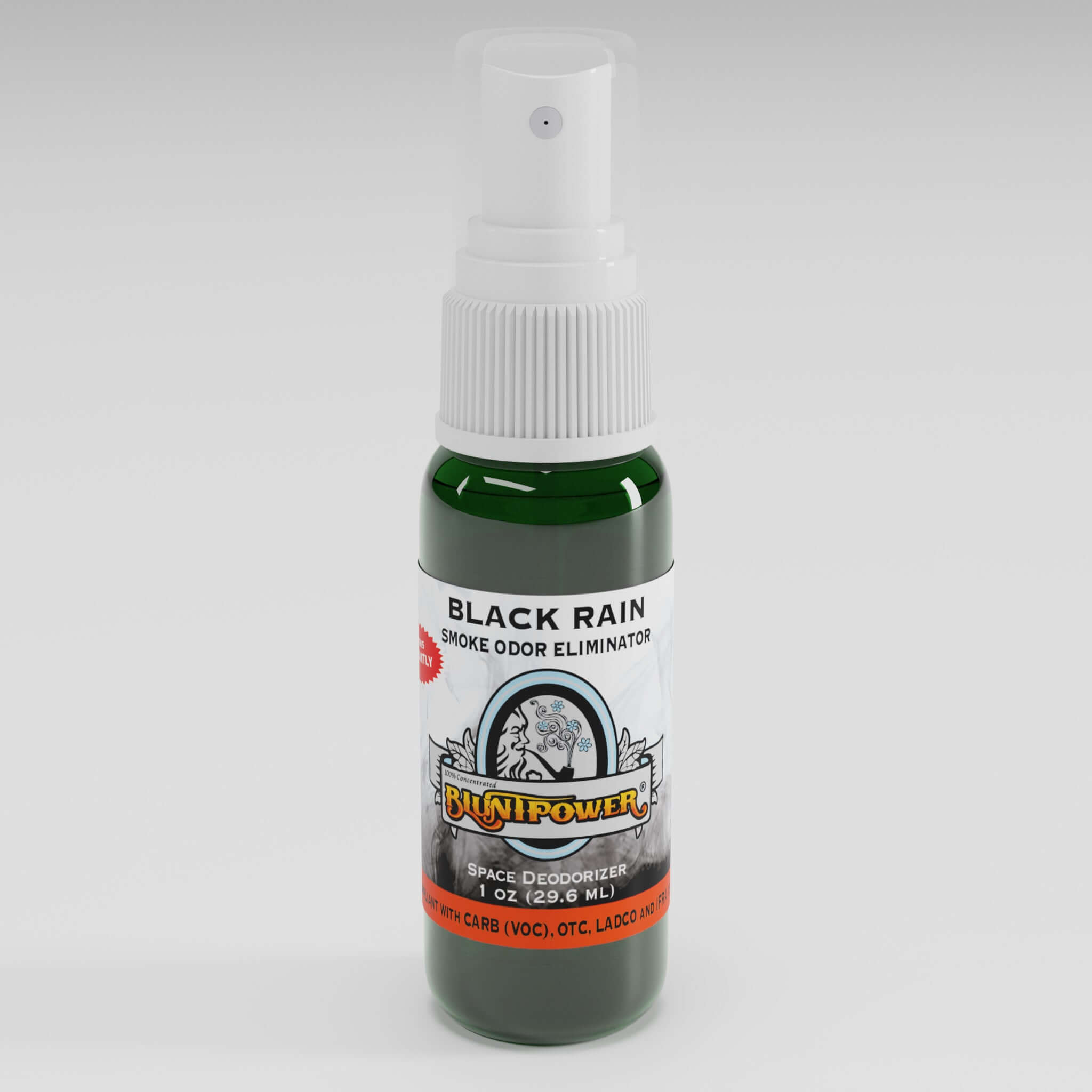 BluntPower Smoke Odor Eliminator - Black Rain Scent (1 fl. oz.)
