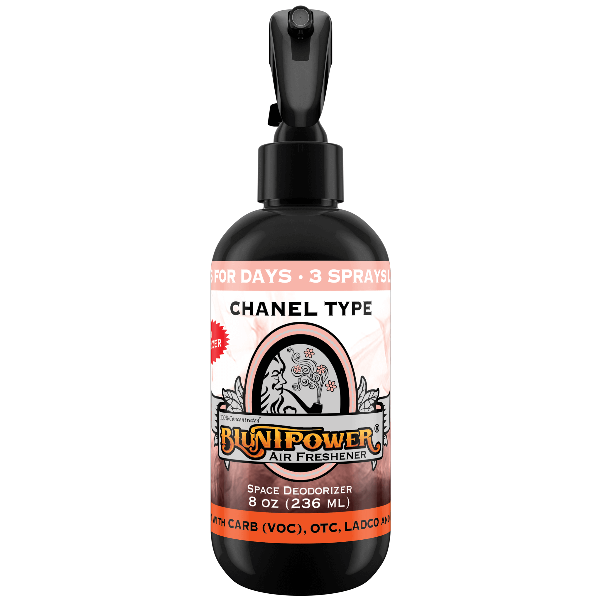 BluntPower Air Freshener - Chanel Type Size: 8floz
