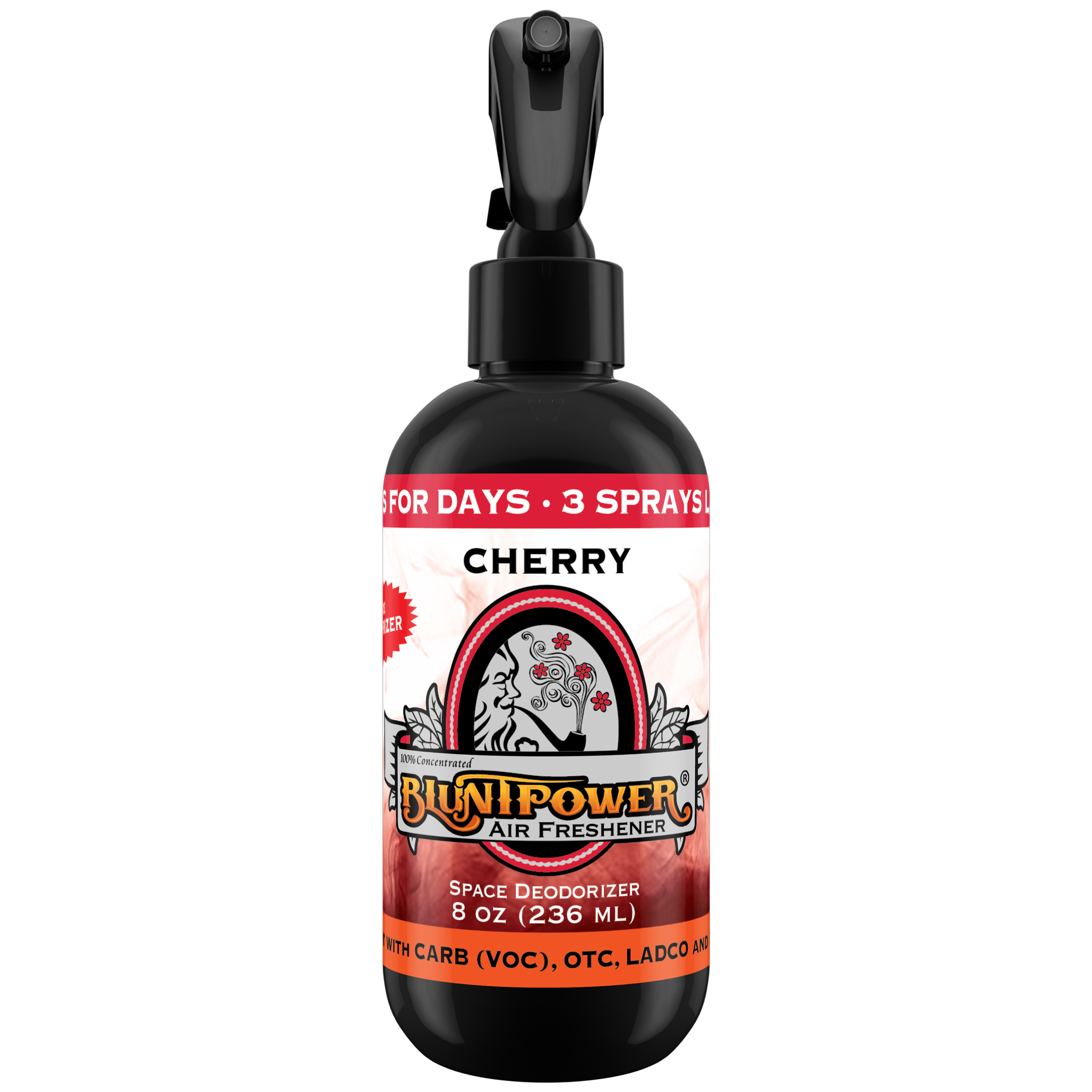 BluntPower Air Freshener - Cherry Scent Size: 8floz