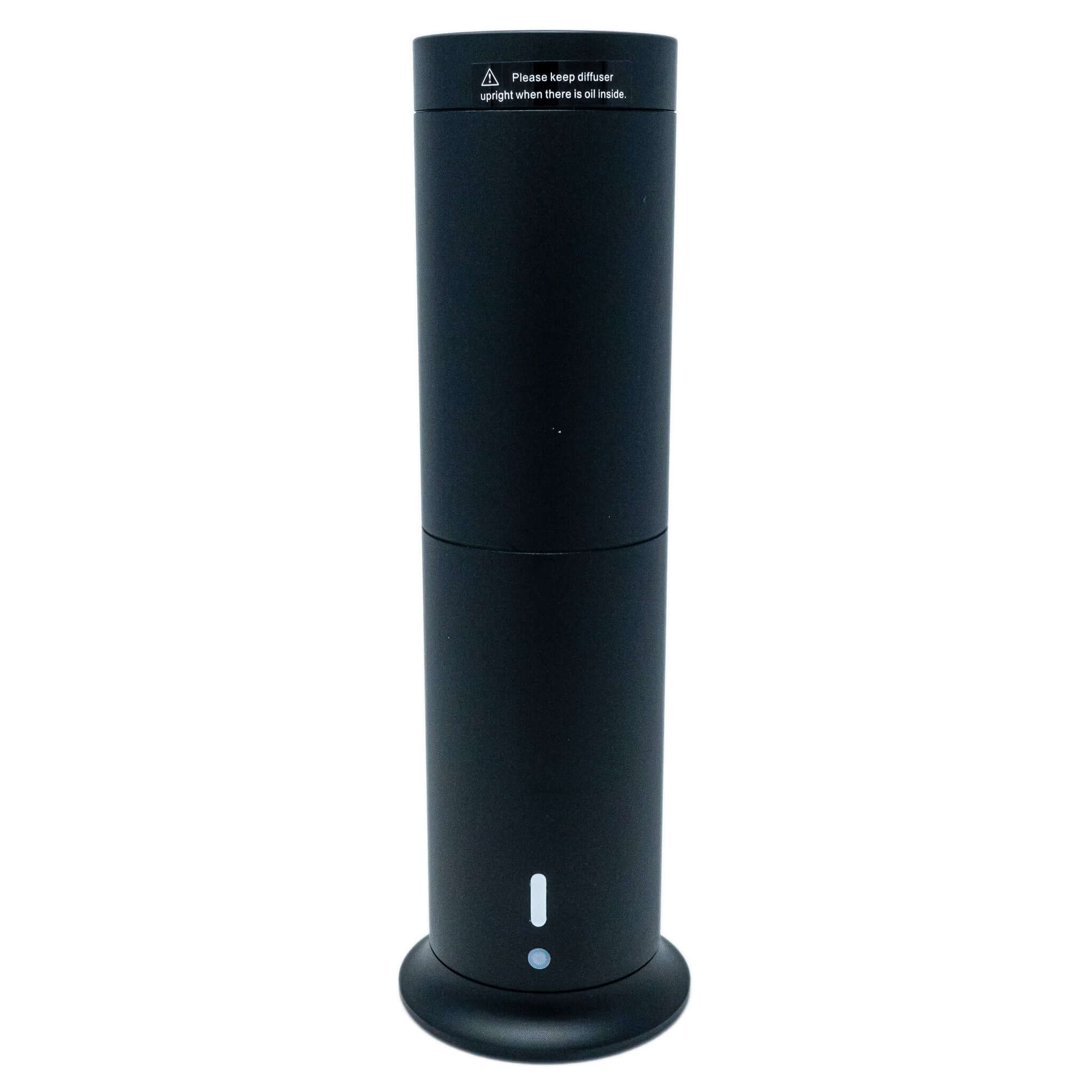Rechargeable Studio Scent Diffuser - Cold-Air Waterless Fragrance Oil Diffuser for Homes, Apartments, and Offices Color: Black Front