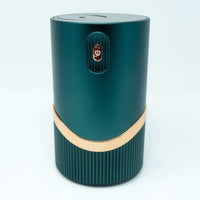 Portable Rechargeable Waterless Cold-Air Scent Diffuser - 20ml Capacity Color: Green
