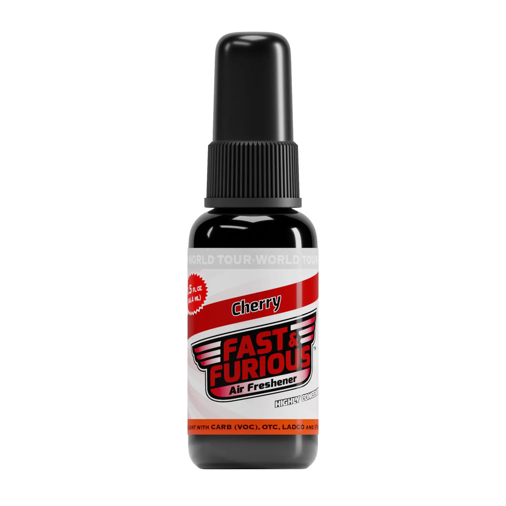 Fast and Furious Air Freshener - Cherry Scent Size: 1.5oz