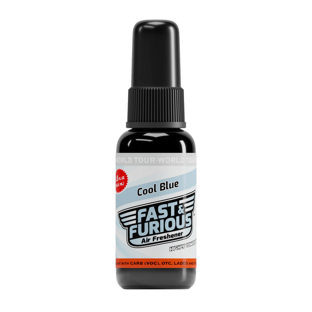Fast and Furious Air Freshener - Cool Blue Scent Size: 1.5oz