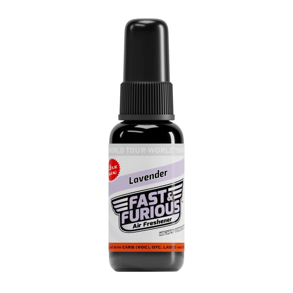 Fast and Furious Air Freshener - Lavender Scent Size: 1.5oz