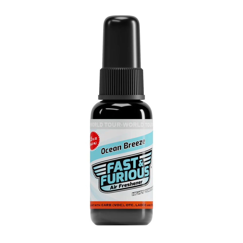 Fast and Furious Air Freshener - Ocean Breeze Scent Size: 1.5oz