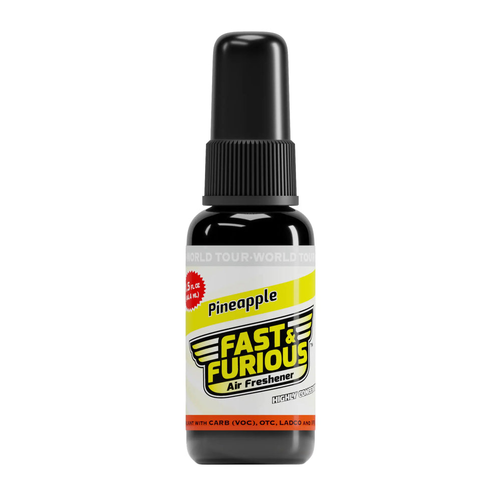 Fast and Furious Air Freshener - Pineapple Scent Size: 1.5oz