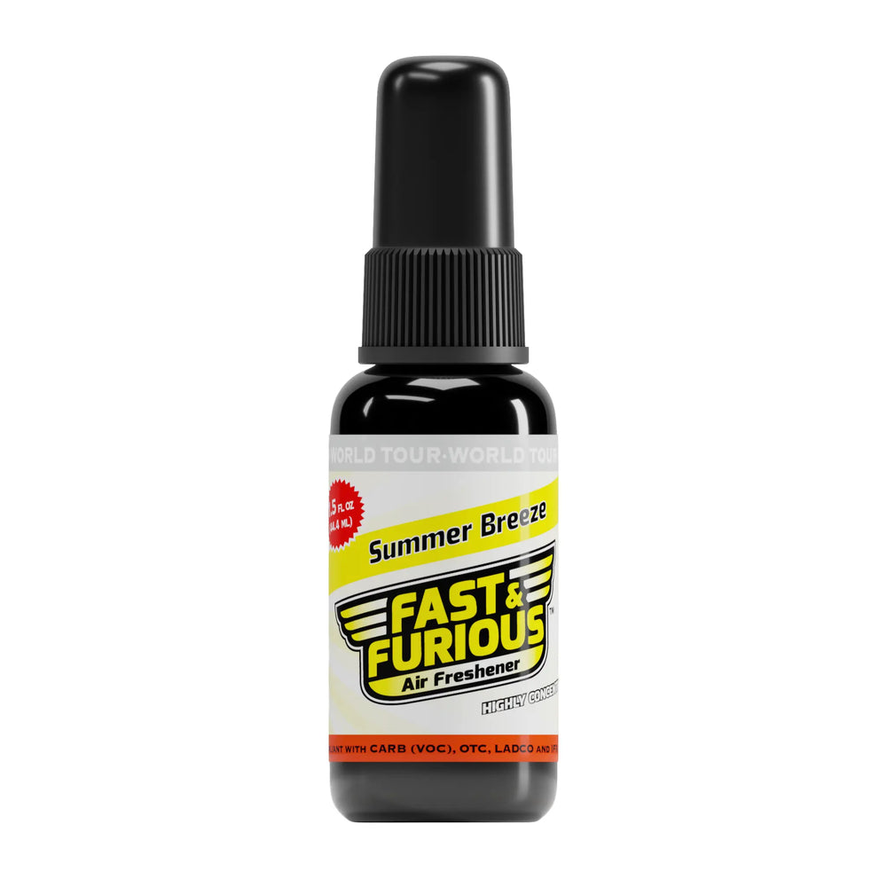 Fast and Furious Air Freshener - Summer Breeze Scent Size: 1.5oz