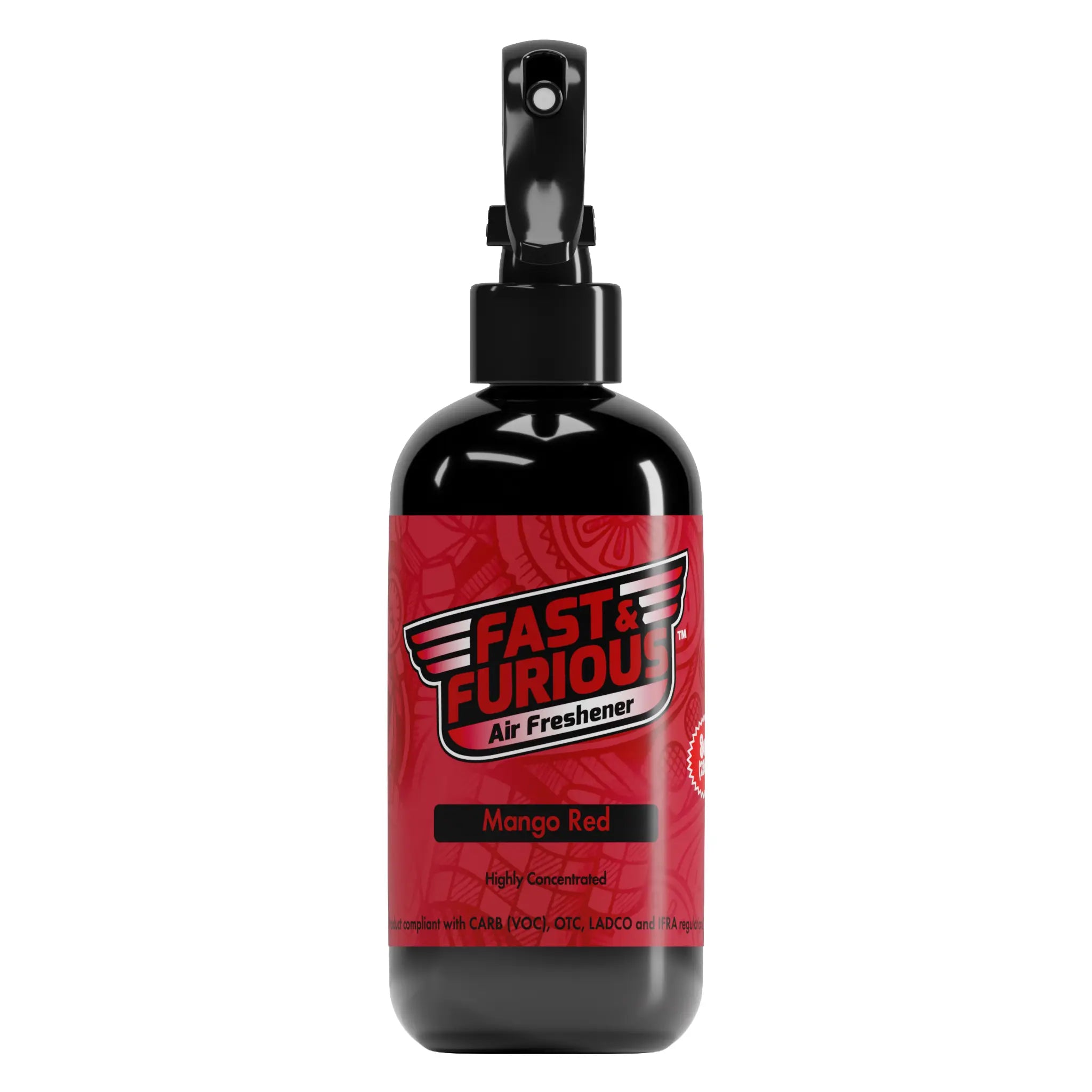 Fast and Furious Air Freshener - Mango Red Scent Size: 8oz