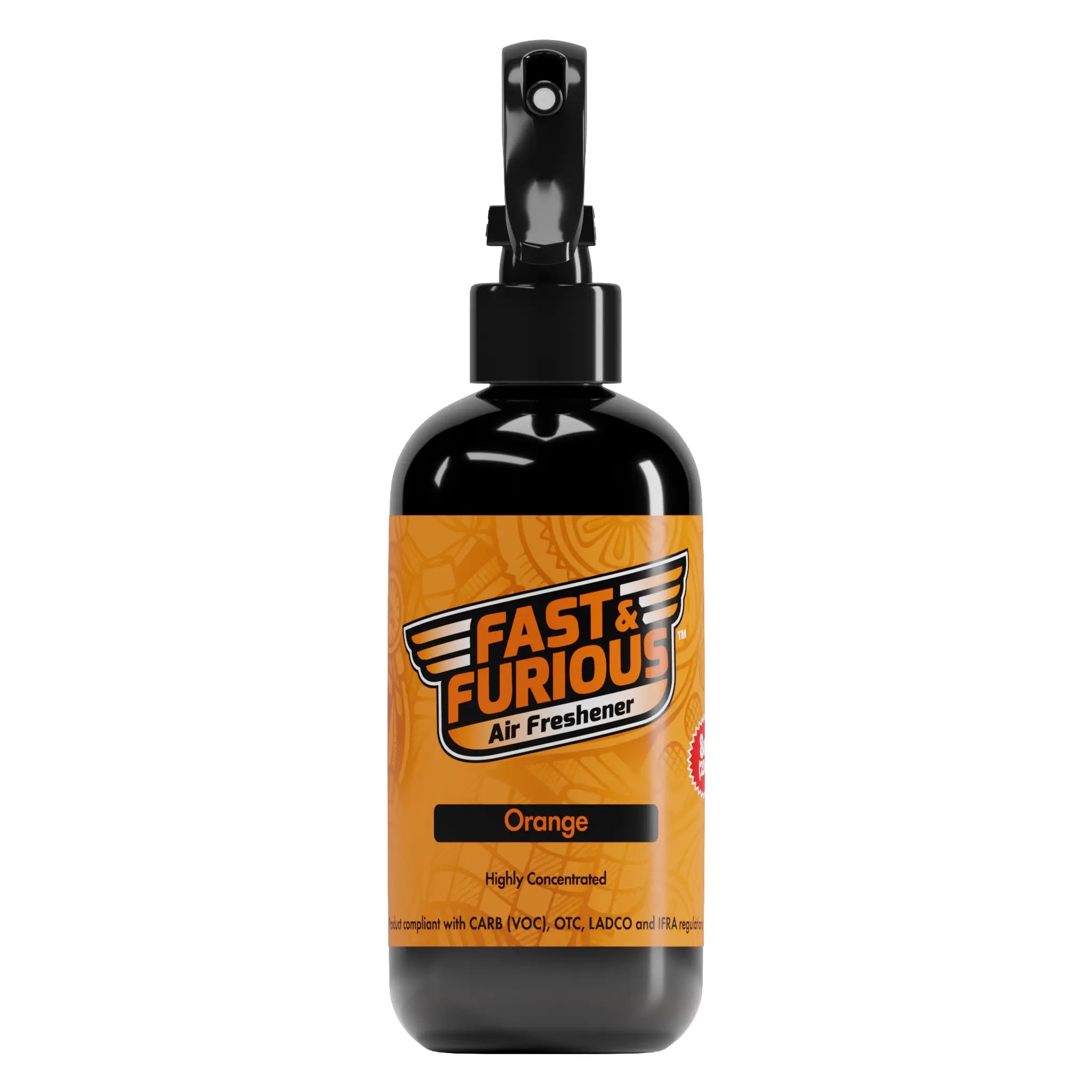 Fast and Furious Air Freshener - Orange Scent Size: 8oz