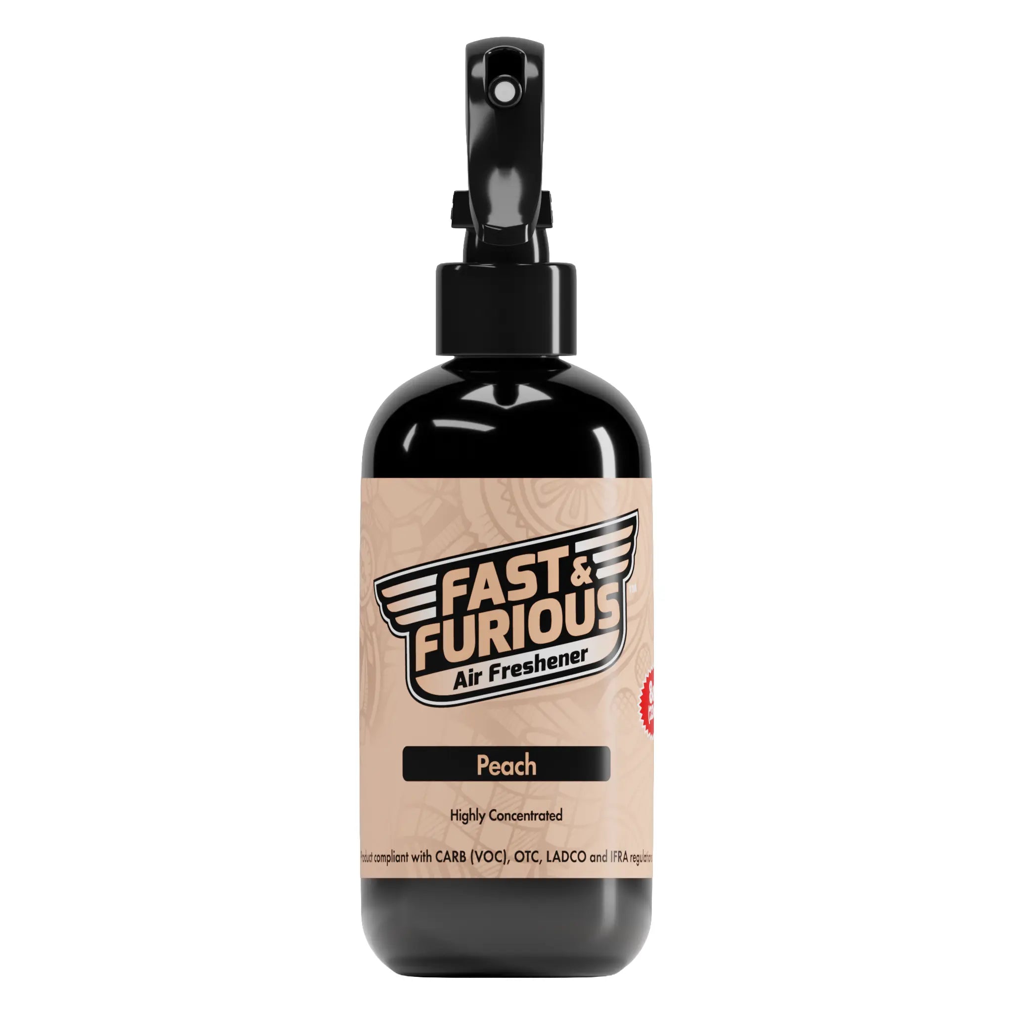 Fast and Furious Air Freshener - Peach Scent Size: 8oz