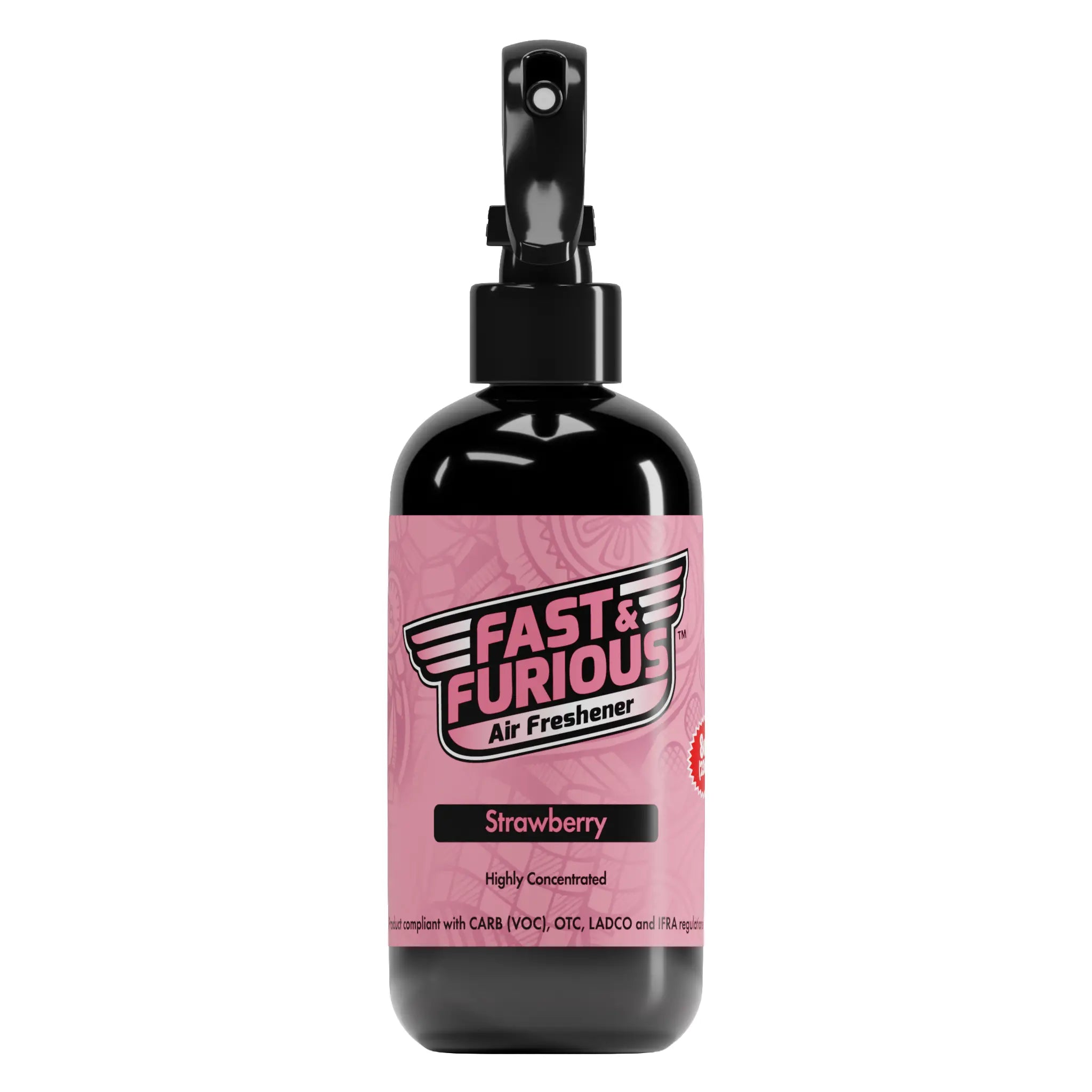Fast and Furious Air Freshener - Strawberry Scent Size: 8oz