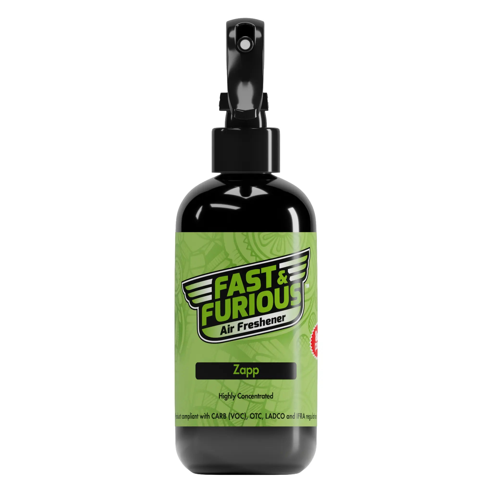 Fast and Furious Air Freshener - Zapp Scent Size: 8oz