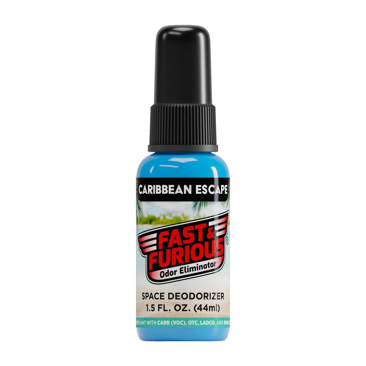 Fast & Furious HYDRO Odor Eliminator, 1.5 fl. oz. (44ml), Caribbean Escape