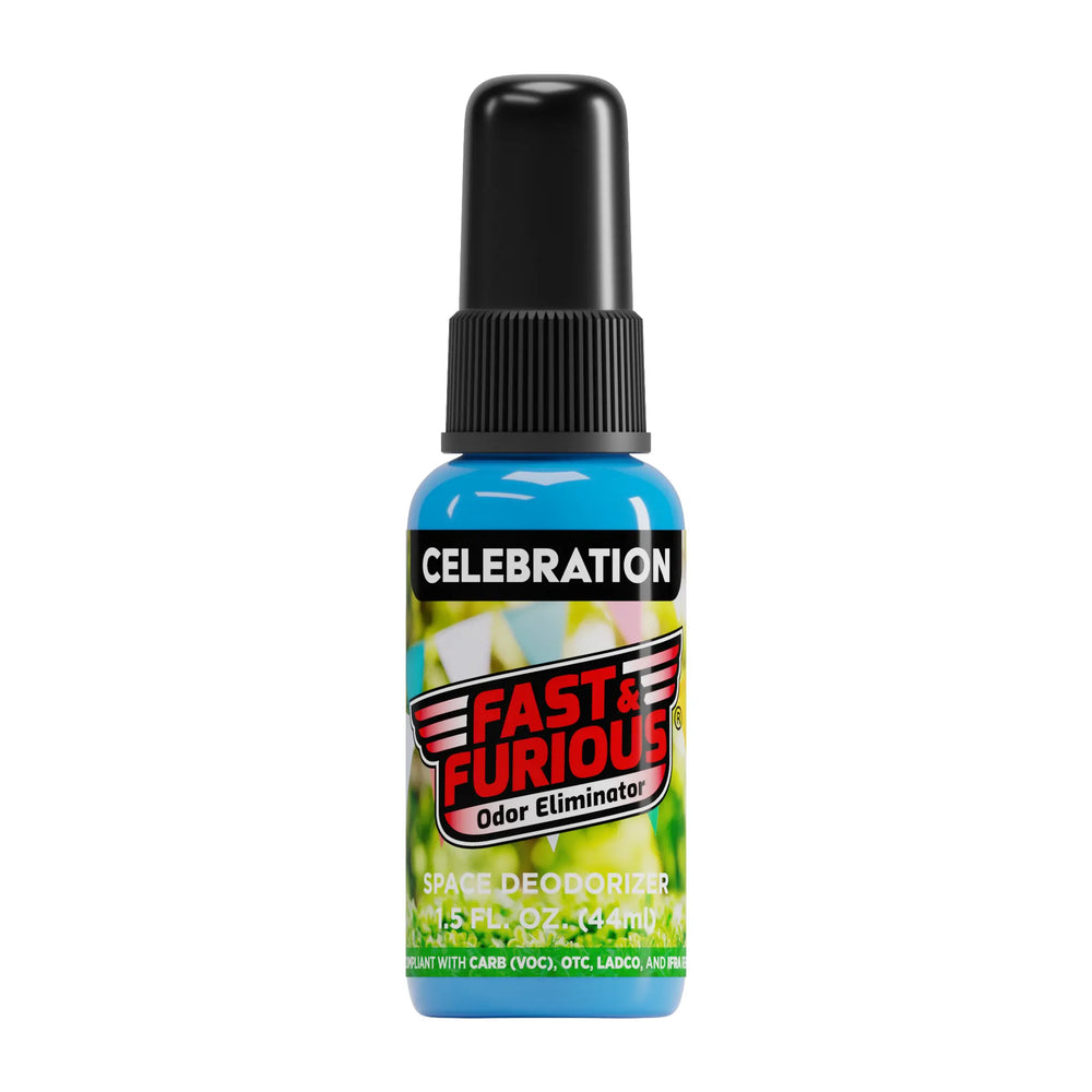 Fast & Furious HYDRO Odor Eliminator, 1.5 fl. oz. (44ml), Celebration Scent