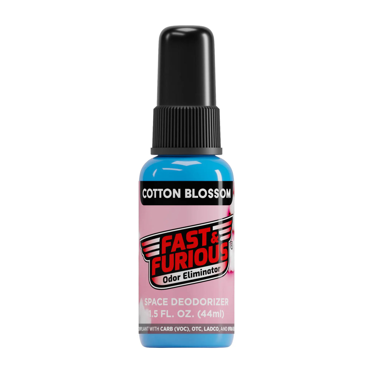 Fast & Furious HYDRO Odor Eliminator, 1.5 fl. oz. (44ml), Cotton Blossom Scent